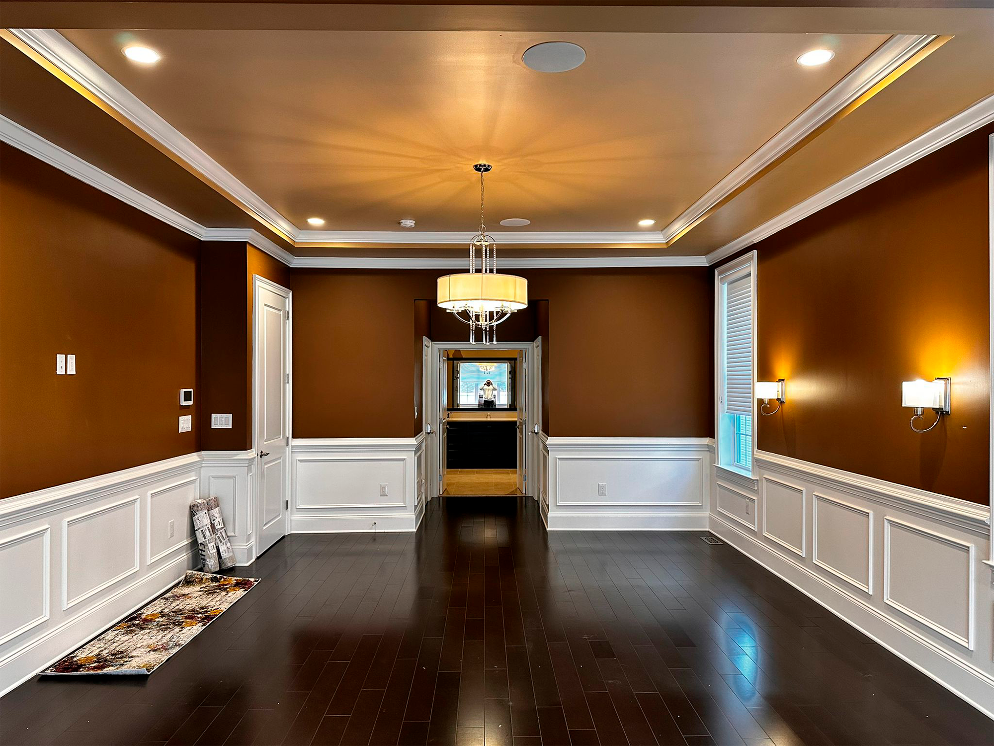 after interior painting