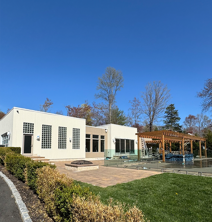 after painting exterior